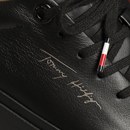 Tommy Hilfiger - Baskets Corporate Modern Vulcan Leather 3727 Black