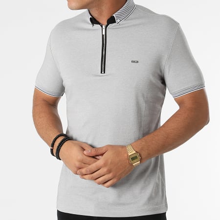 Classic Series - Polo Manches Courtes 21Y-1118 Gris