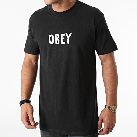 Obey - Obey OG Tee Shirt Nero