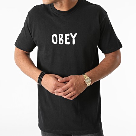Obey - Tee Shirt Obey OG Noir