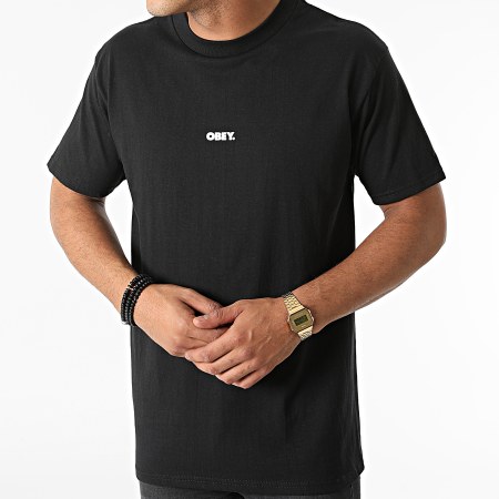 Obey - Tee Shirt Bold Mini Noir