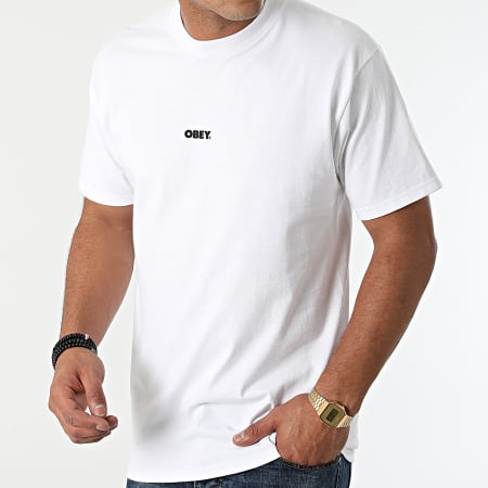 Obey - Obey Bold Mini camiseta blanca