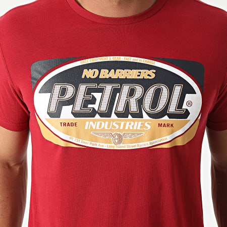 Petrol Industries - Camiseta 600 rojo oscuro