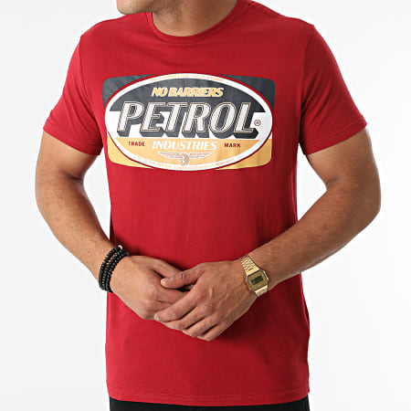 Petrol Industries - Camiseta 600 rojo oscuro