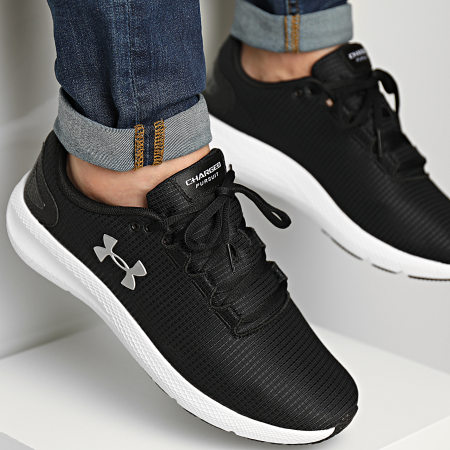 Under Armour - Baskets Charged Pursuit 2 Rip 3025251 Black White