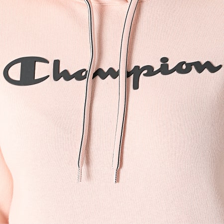 Champion - Sweat Capuche Femme 113207 Rose