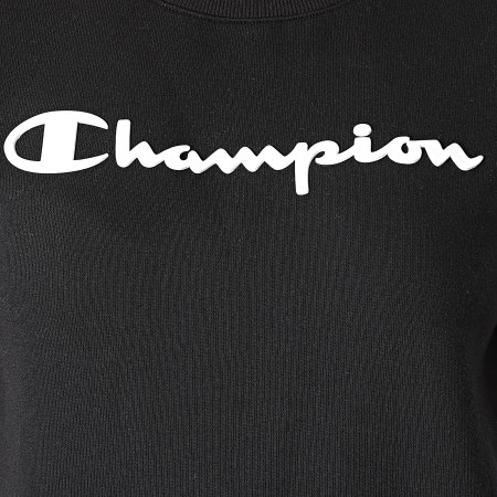 Champion - Sweat Crewneck Femme 113210 Noir