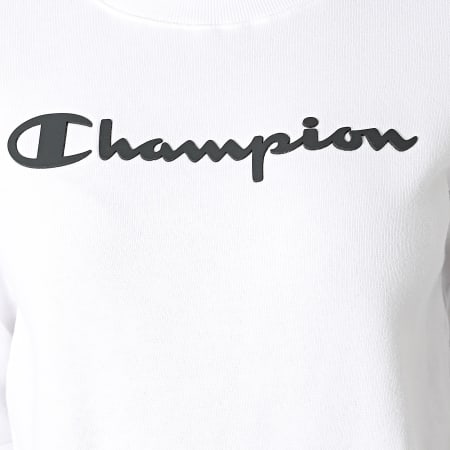 Champion - Sweat Crewneck Femme 113210 Blanc