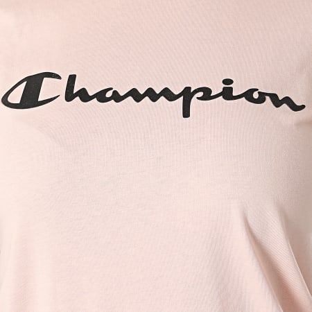 Champion - Tee Shirt Femme 113223 Rose