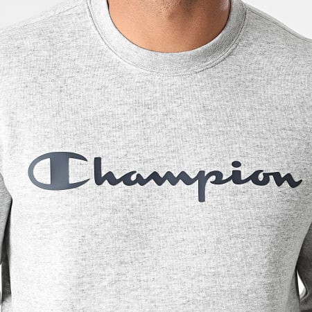 Champion - Sweat Crewneck 214744 Gris Chiné
