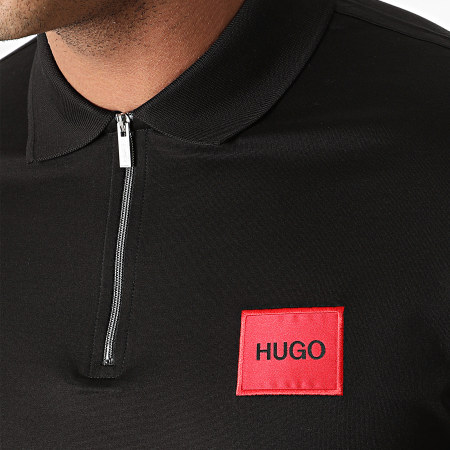 HUGO - Polo Manches Courtes 50458180 Noir