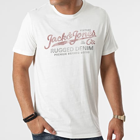 Jack And Jones - Tee Shirt Booster Beige