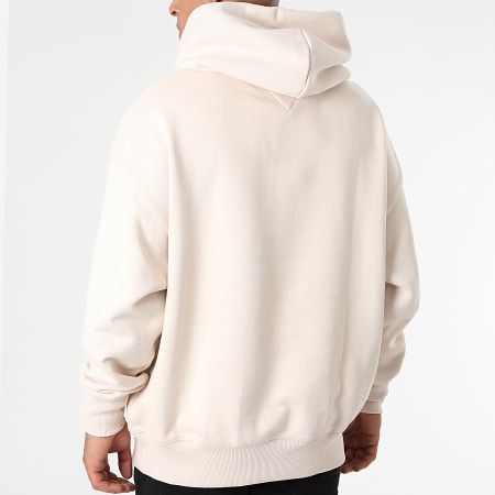 Tommy Jeans - Sweat Capuche Tommy Badge 0904 Rose Beige