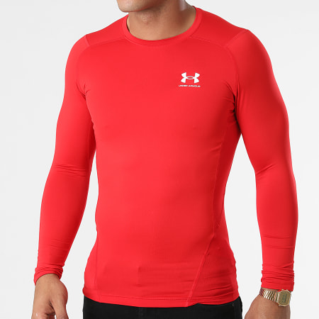 Under Armour - Camiseta deportiva manga larga 1361524 Rojo