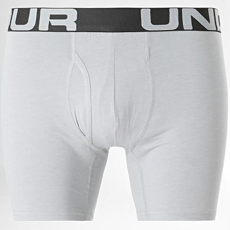 Under Armour - Pack De 3 Boxers Charged Cotton 1363617 Azul Marino Gris