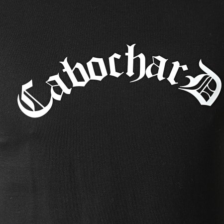 25G - Camiseta Cabochard Goth Negro Blanco