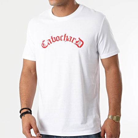 25G - Cabochard Tee Shirt Goth White Red