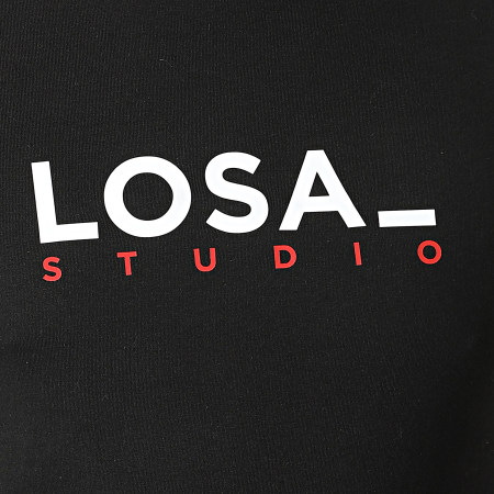 Bramsito - Losa Studio Tee Shirt Nero Bianco