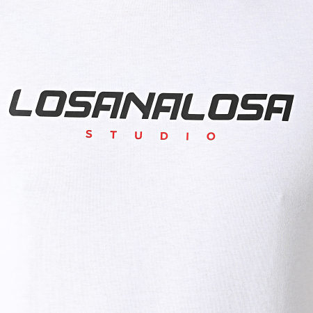 Bramsito - Losa Sport Tee Shirt Bianco Nero