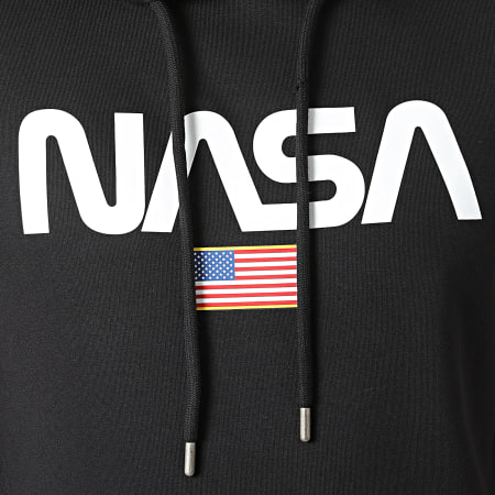NASA - Tuta da ginnastica con bandiera bianca e nera