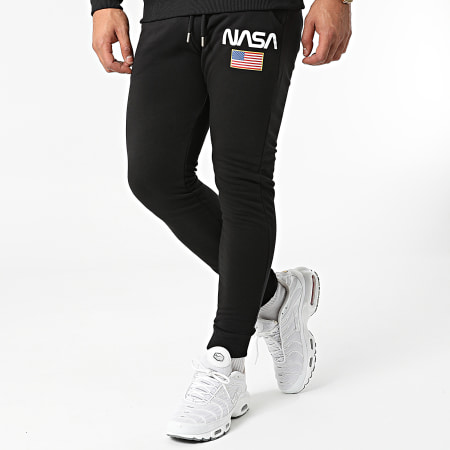 NASA - Ensemble De Survetement Flag Noir Blanc