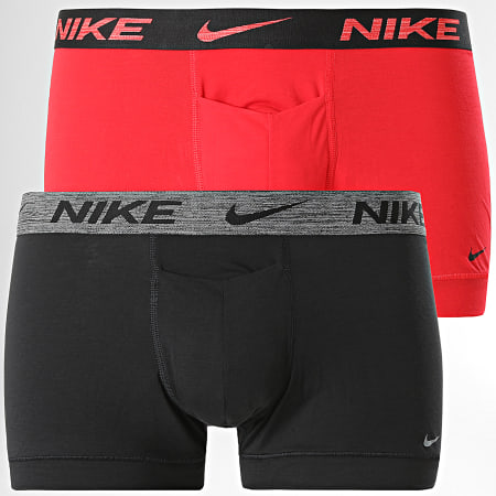 Nike - Pack De 2 Calzoncillos Dri-Fit ReLux KE1076 Negro Rojo