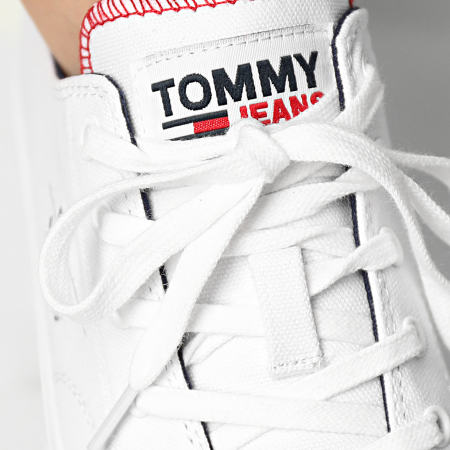 Tommy Jeans - Baskets Long Lace Vulcanized 0802 White