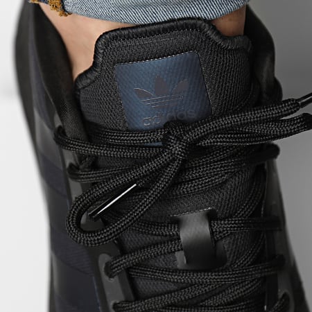 Adidas Originals - Baskets ZX 1K Boost H05335 Core Black Blue Metallic