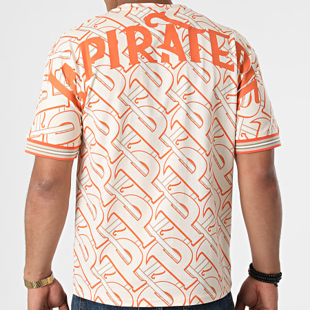 La Piraterie - Tee Shirt London Beige Orange