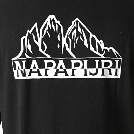 Napapijri - Tee Shirt Saretine A4FRB Noir