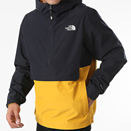 The North Face - Coupe-Vent A558H Bleu Marine Moutarde