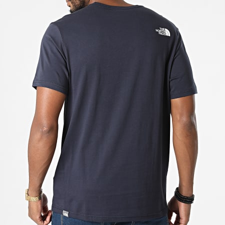 The North Face - Tee Shirt Easy A2TX3 Bleu Marine