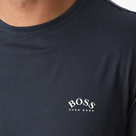 BOSS - Tee Shirt Manches Longues 50436179 Bleu Marine