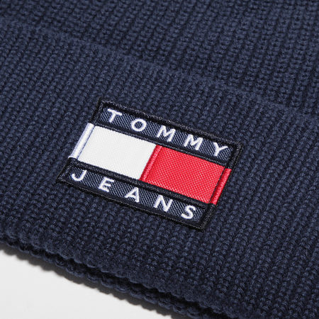 Tommy Jeans - Bonnet Femme Heritage 0714 Bleu Marine