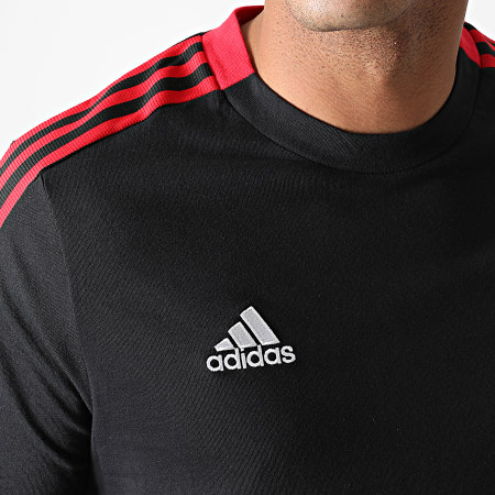 Adidas Originals - Tee Shirt A Bandes GR3821 Noir Rouge