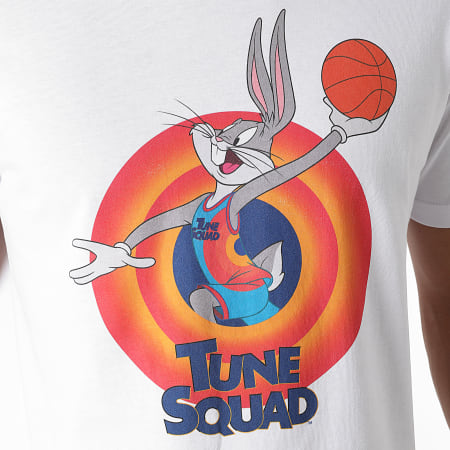Looney Tunes - Camiseta Squad Bugs Blanca