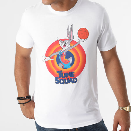 Looney Tunes - Tee Shirt Squad Bugs Blanc