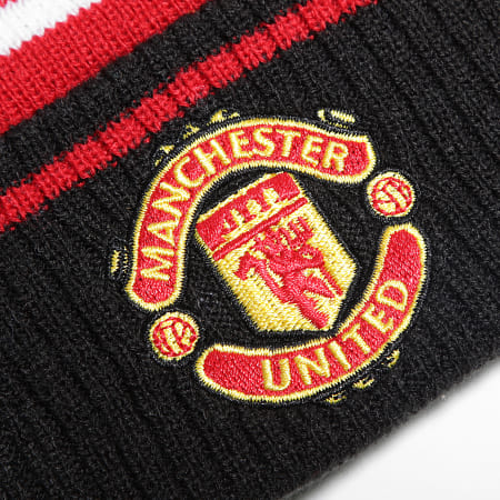 Manchester United - Bonnet Wordmark Bobble Cuff 60143408 Manchester United Noir Rouge