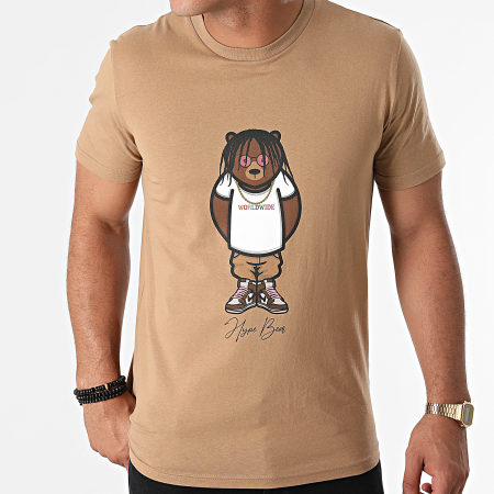 Luxury Lovers - Hype Bear Worldwide Camiseta Camel