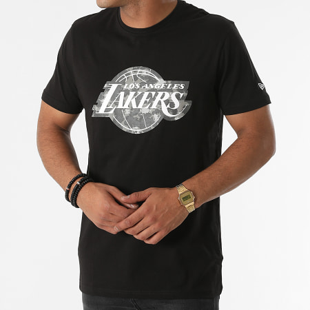 New Era - Tee Shirt Los Angeles Lakers 12827164 Noir