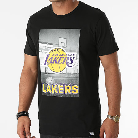 New Era - Tee Shirt Los Angeles Lakers 12827208 Noir