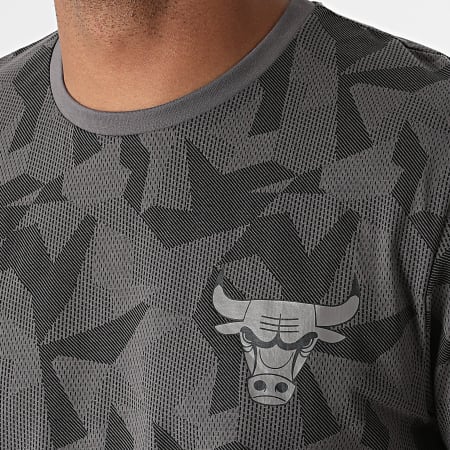 New Era - Camiseta Chicago Bulls 12827268 Gris carbón