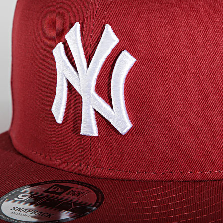 New Era - Casquette Snapback 9Fifty Contrast Team 60141417 New York Yankees Rouge