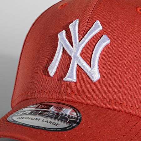 New Era - Casquette Fitted 39Thirty League Essential 60141662 New York Yankees Orange