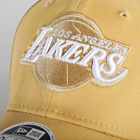 New Era - Casquette 9Fifty Stretch Snap League Essential 60141678 Los Angeles Lakers Jaune