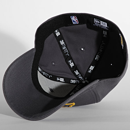 New Era - Casquette Fitted 39Thirty Gray Pop 60141841 Los Angeles Lakers Gris Anthracite