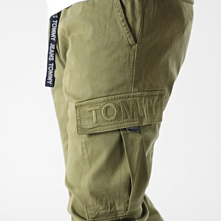 Tommy Jeans - Jogger Pant Slim Scanton 1246 Vert Kaki