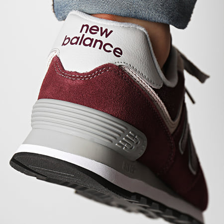 New Balance - Sneakers Lifestyle 574 ML574EGB Borgogna