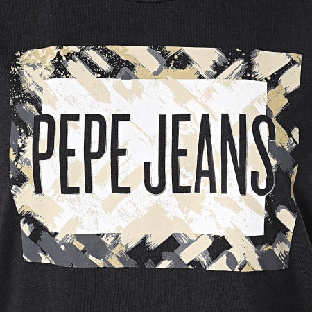 Pepe Jeans - Tee Shirt Femme Corinne Noir