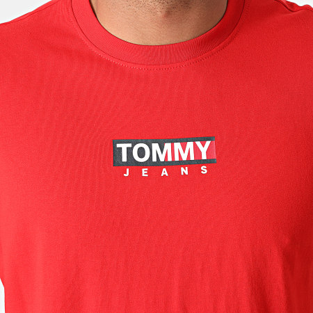 Tommy Jeans - Tee Shirt Entry Print 1601 Rouge